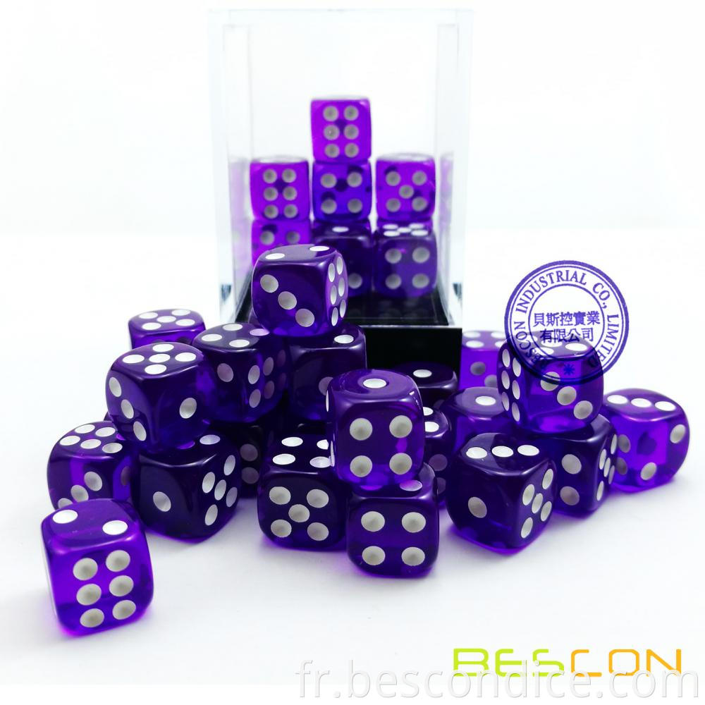12mm Dice Counters D6 4